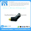 NEW HDMI MALE TO FEMALE RIGHT ANGLE 90-180 DEGREE ADAPTER